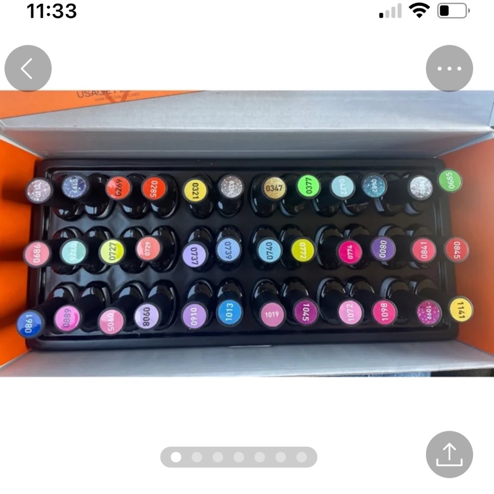 38 piece gel polish set